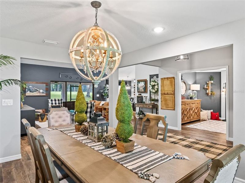 Furnished interior view inside a new home in , Bushnell (Image 6).