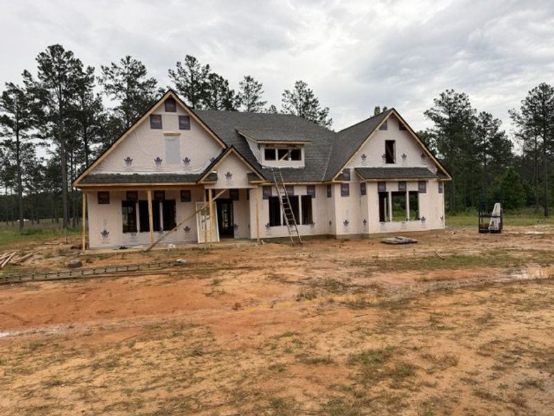 In-progress construction of a new home in Kimbell Acres, Pine Mountain, GA (Image 2). In-progress construction of a new home in Kimbell Acres, Pine Mountain, GA (Image 2).