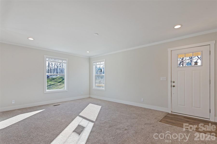 Spacious, unfurnished interior of a new home in , Clyde (Image 22).