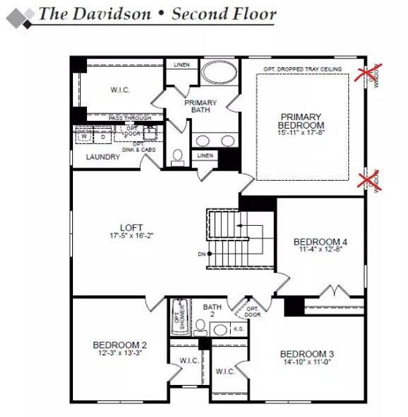 2D floor plan layout of this home in Oakley Pointe, Moncks Corner, SC (Image 3). 2D floor plan layout of this home in Oakley Pointe, Moncks Corner, SC (Image 3).