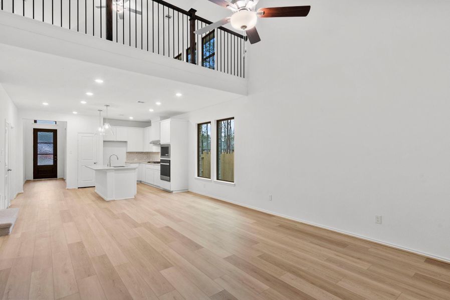 Spacious, unfurnished interior of a new home in The Highlands, Porter (Image 17).