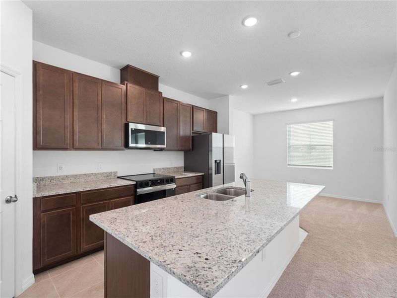 Furnished interior view inside a new home in , Haines City (Image 8). Furnished interior view inside a new home in , Haines City (Image 8).