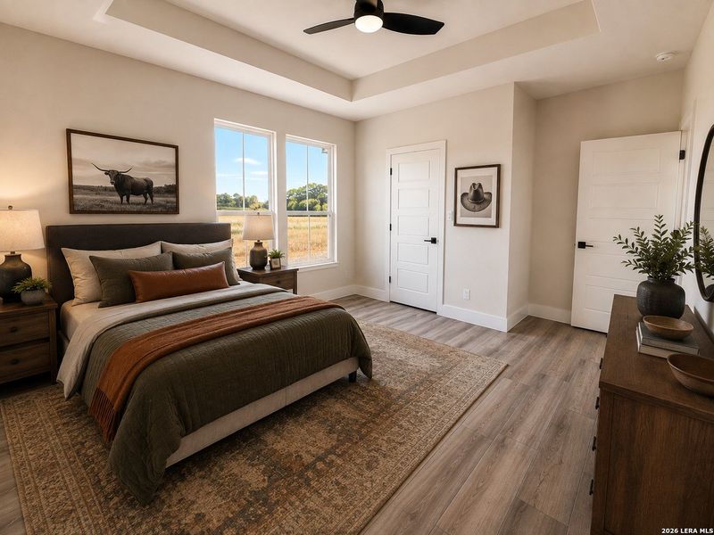 Furnished interior view inside a new home in , La Vernia (Image 7).