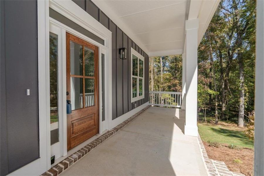 Exterior details and patio area of a home in , Monroe (Image 4). Exterior details and patio area of a home in , Monroe (Image 4).