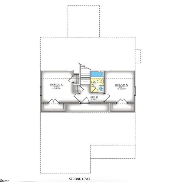 Front exterior of a new home in Shiloh Trail, Wellford, SC, highlighting curb appeal (Image 25). Front exterior of a new home in Shiloh Trail, Wellford, SC, highlighting curb appeal (Image 25).
