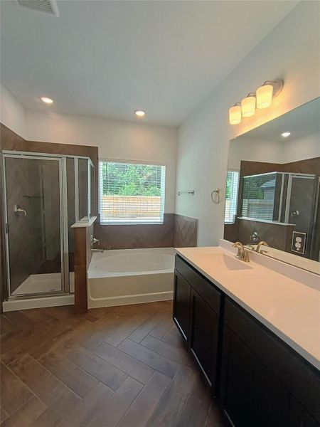 Furnished interior view inside a new home in Splendora Fields, Splendora (Image 11).