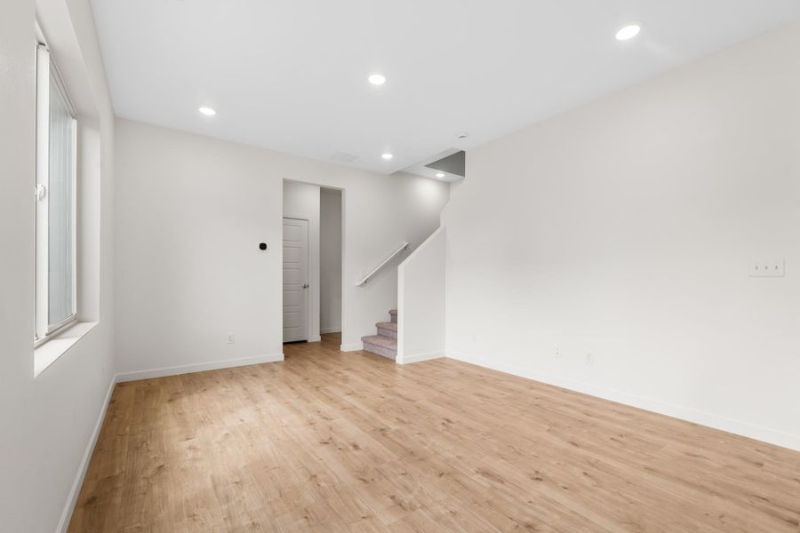 Spacious, unfurnished interior of a new home in Union Colony West, Greeley (Image 18). Spacious, unfurnished interior of a new home in Union Colony West, Greeley (Image 18).