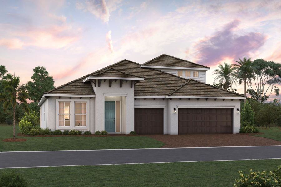Crystal Elevation A with Bonus Room Crystal Elevation A with Bonus Room