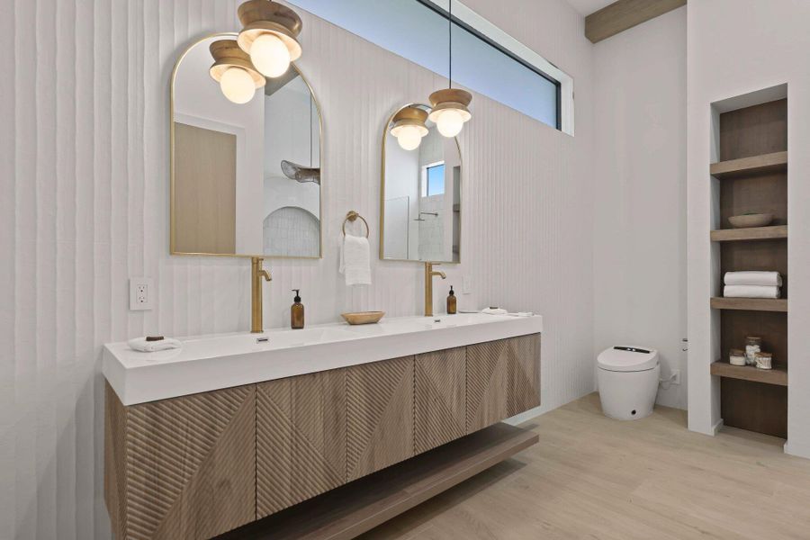 Furnished interior view inside a new home in , Delray Beach (Image 42). Furnished interior view inside a new home in , Delray Beach (Image 42).