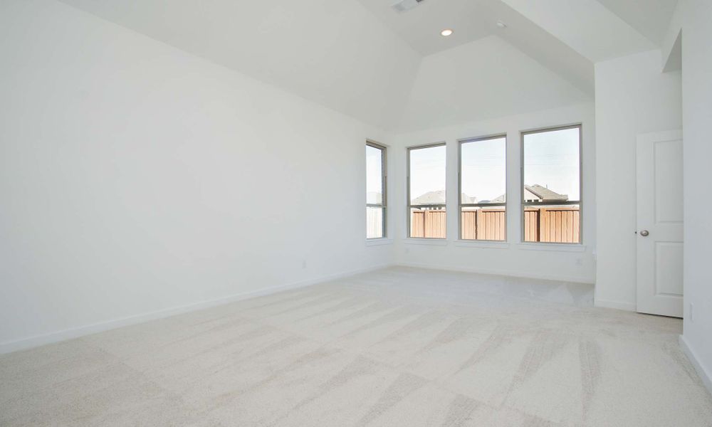Representative Primary Bedroom - some options shown