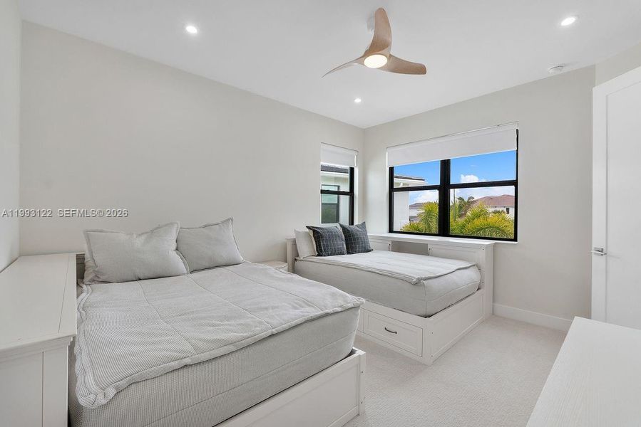 Furnished interior view inside a new home in Solana Bay at Avenir, Palm Beach Gardens (Image 17).