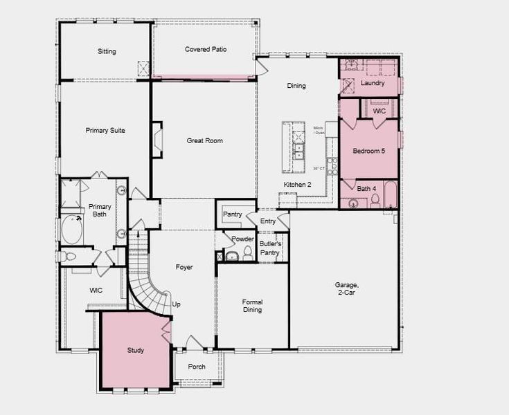 Additional highlights include: Additional bedrooom and bath in place of tandem, study, shower at bath 4, covered outdoor living with balcony. Additional highlights include: Additional bedrooom and bath in place of tandem, study, shower at bath 4, covered outdoor living with balcony.