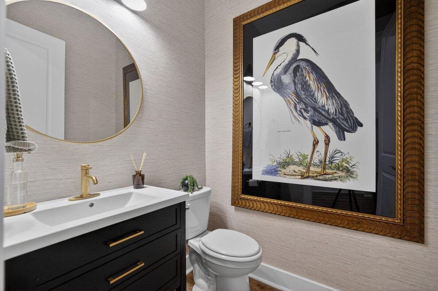 Furnished interior view inside a new home in K. Hovnanian's® Four Seasons at Lakes of Cane Bay, Summerville (Image 11).