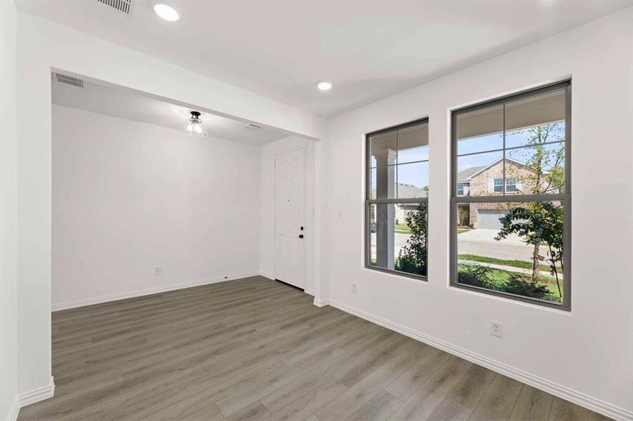Spacious, unfurnished interior of a new home in Monticello Park, Princeton (Image 15). Spacious, unfurnished interior of a new home in Monticello Park, Princeton (Image 15).