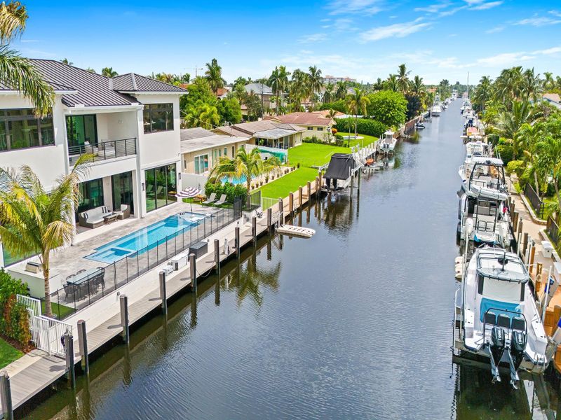 Exterior details and patio area of a home in , Lighthouse Point (Image 26).