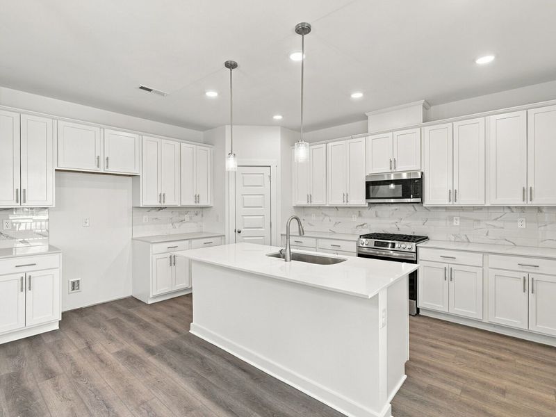 Furnished interior view inside a new home in Calista Farms, White House (Image 15).