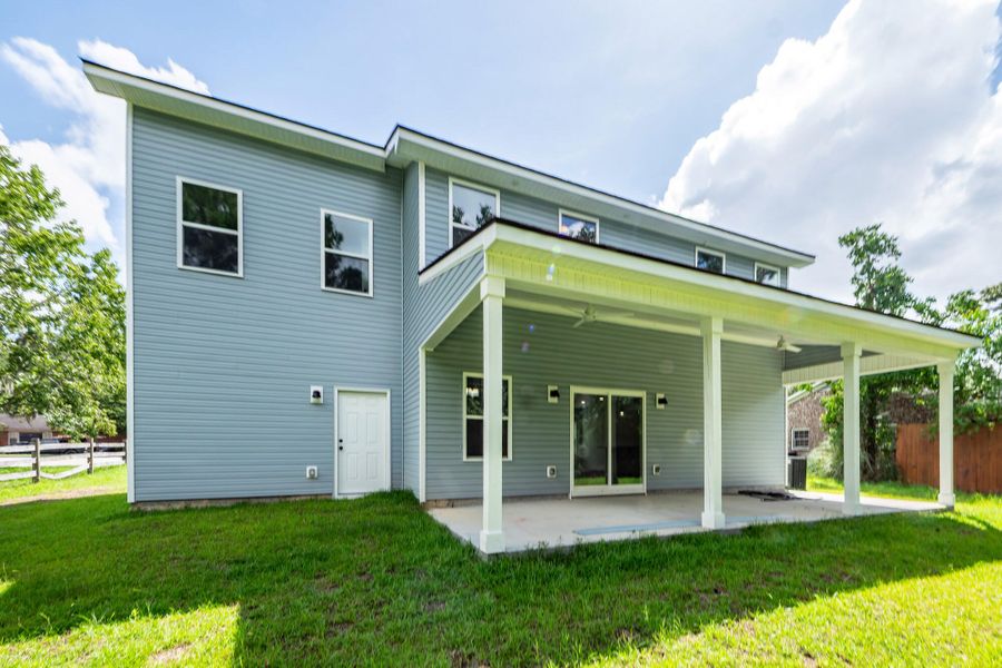 Front exterior of a new home in , Hanahan, SC, highlighting curb appeal (Image 19).