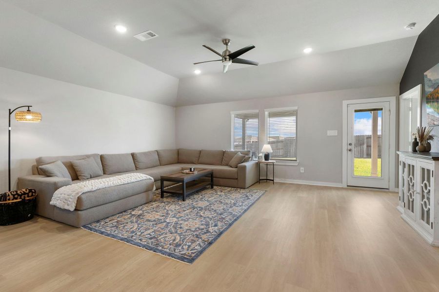 Furnished interior view inside a new home in , Magnolia (Image 11).