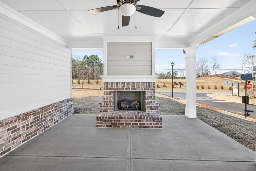 Exterior details and patio area of a home in , Suwanee (Image 30). Exterior details and patio area of a home in , Suwanee (Image 30).