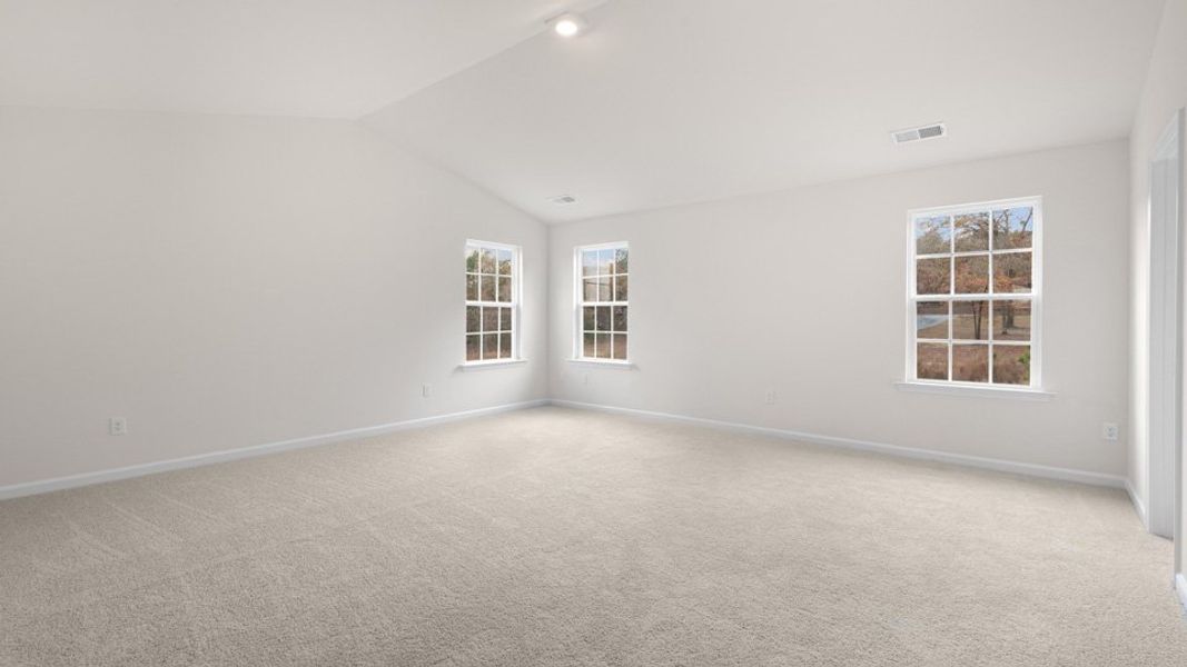 Spacious, unfurnished interior of a new home in Cambridge Park, Mebane (Image 13).