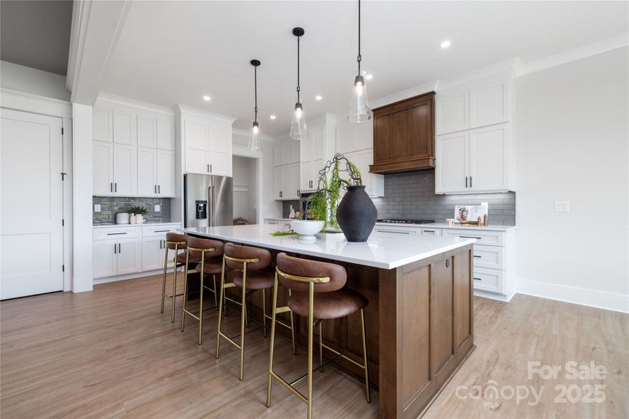 Furnished interior view inside a new home in , Statesville (Image 29).