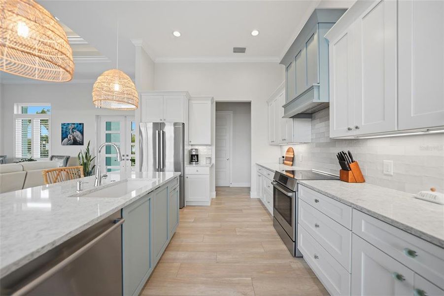 Furnished interior view inside a new home in , Punta Gorda (Image 8).