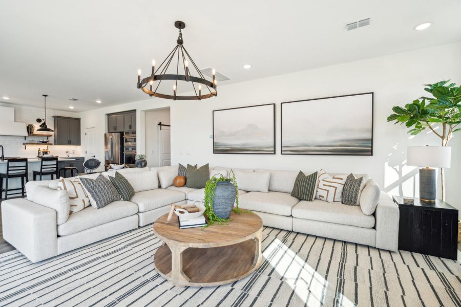Furnished interior view inside a new home in Stono Village, Hollywood (Image 16).