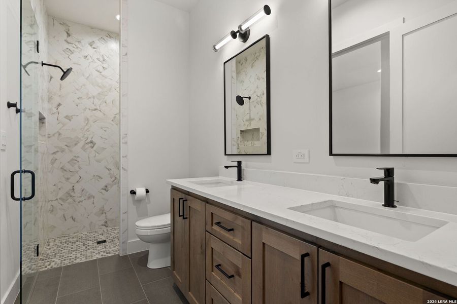 Furnished interior view inside a new home in , Spring Branch (Image 30).