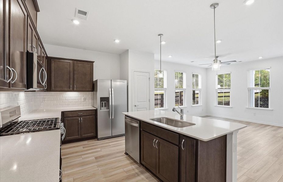 Furnished interior view inside a new home in Alston Park, Greenville (Image 10).