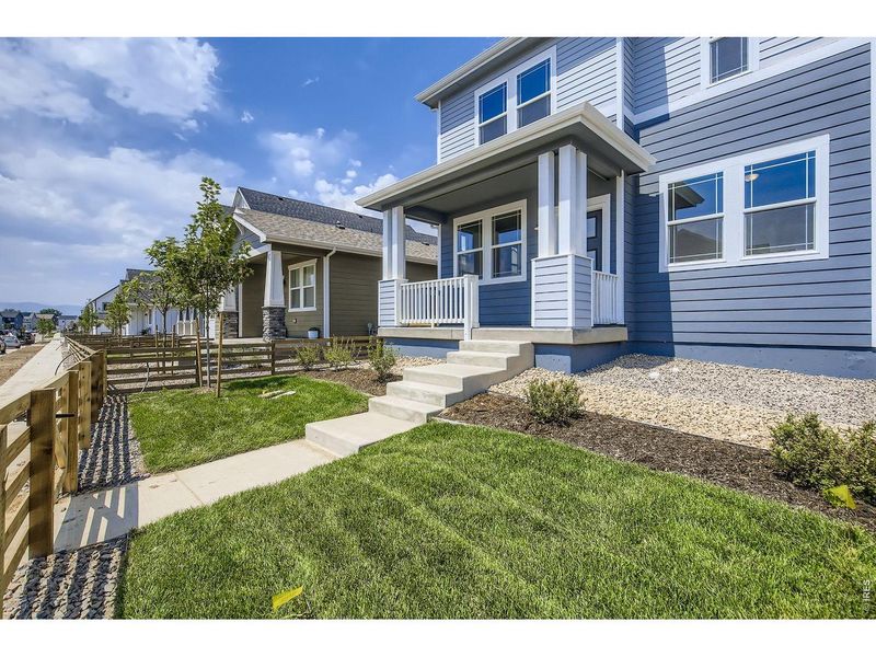 Exterior details and patio area of a home in Waterfield, Fort Collins (Image 3).