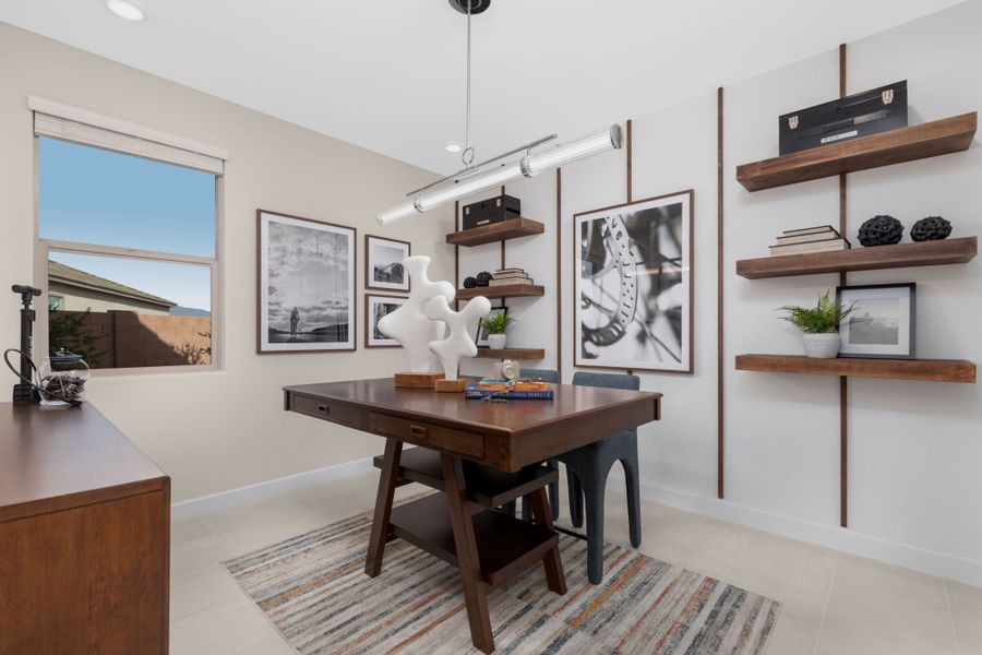 Representative furnished interior of a home built from the Aqua by Mattamy Homes in Covena Pointe, Tucson (Image 8).