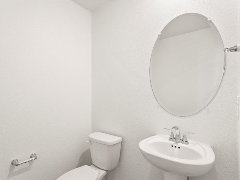 Furnished interior view inside a new home in Poudre Heights: The Meadow Collection, Windsor (Image 5).