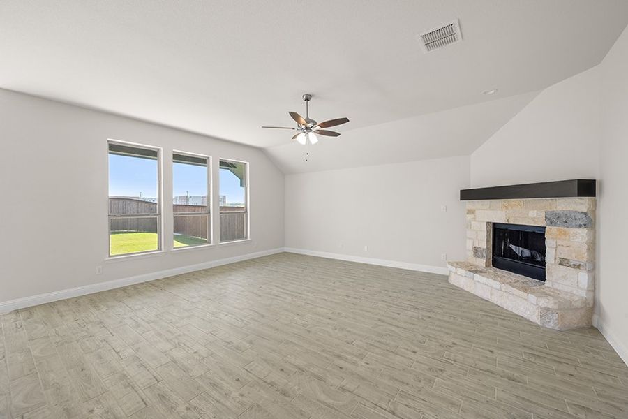 Front exterior of a new home in Still Water Lake, Godley, TX, highlighting curb appeal (Image 13). Front exterior of a new home in Still Water Lake, Godley, TX, highlighting curb appeal (Image 13).