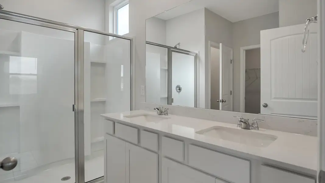 Representative furnished interior of a home built from the BOWEN by D.R. Horton in Nexus South, Gallatin (Image 5).