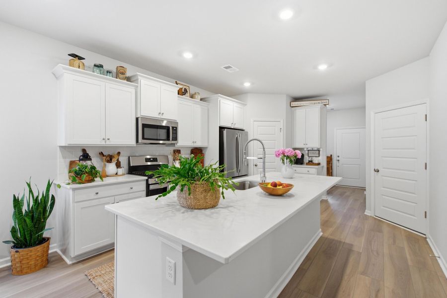 Furnished interior view inside a new home in Horizons at Summers Corner | 55+, Summerville (Image 12).