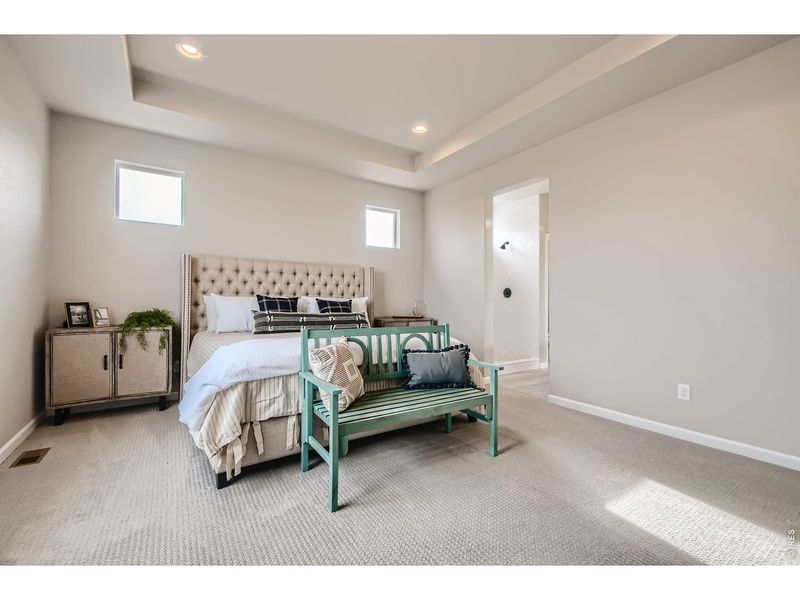 Furnished interior view inside a new home in Country Club Reserve, Fort Collins (Image 8).