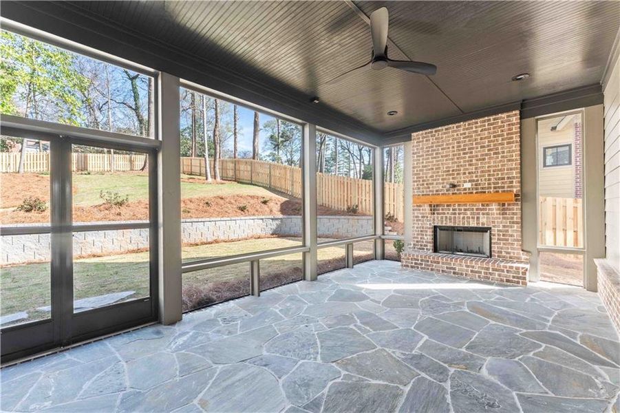 Exterior details and patio area of a home in , Decatur (Image 34).