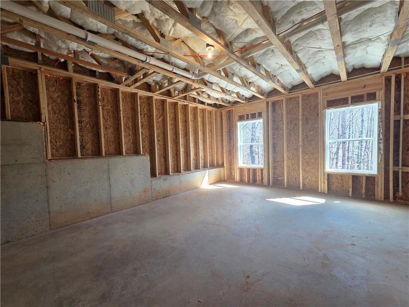 In-progress construction of a new home in Benson Estates, Dallas, GA (Image 23).