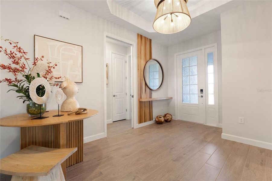 Furnished interior view inside a new home in Calusa Country Club, Lakewood Ranch (Image 14).