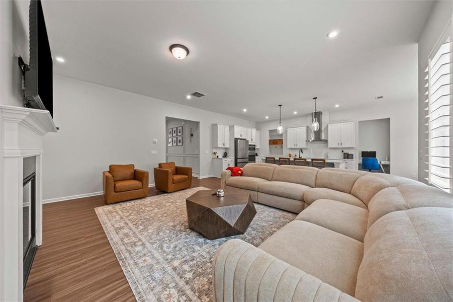 Furnished interior view inside a new home in , Acworth (Image 37).