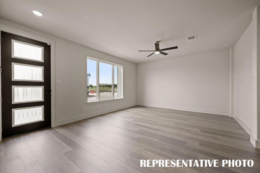 Your new light filled family room is the perfect place to host family gatherings!