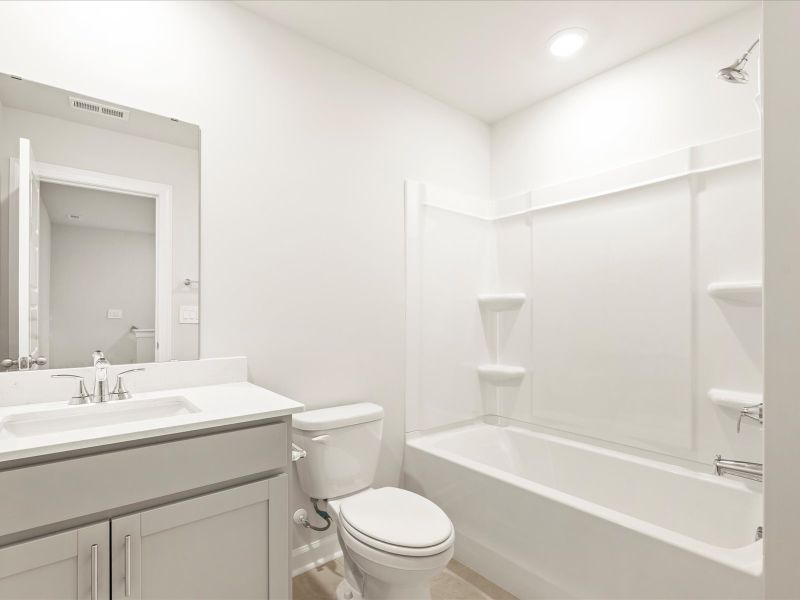 Furnished interior view inside a new home in Avalon Townes, Lyman (Image 6).