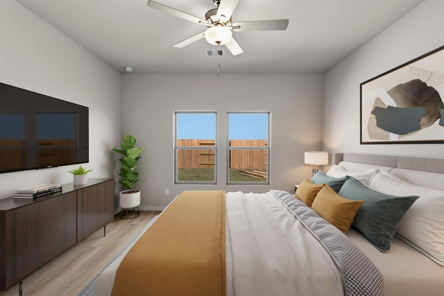 Furnished interior view inside a new home in Cypress Green, Hockley (Image 13).