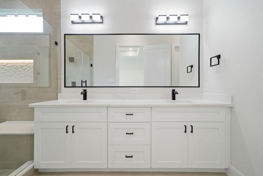 Furnished interior view inside a new home in , Houston (Image 16).