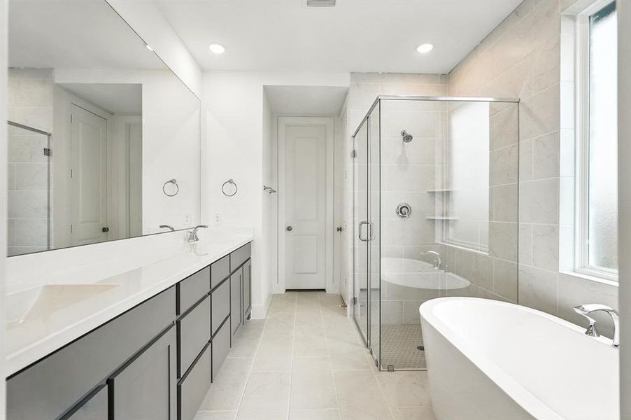 Furnished interior view inside a new home in Sonoma Verde: 60ft. lots, McLendon-Chisholm (Image 8).