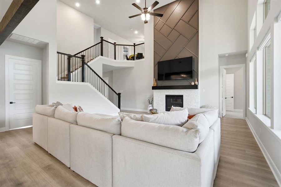 One More Family Room View.