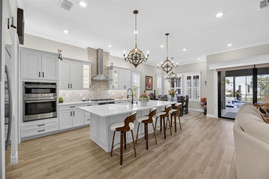 Furnished interior view inside a new home in SouthShore Yacht Club, Ruskin (Image 62).