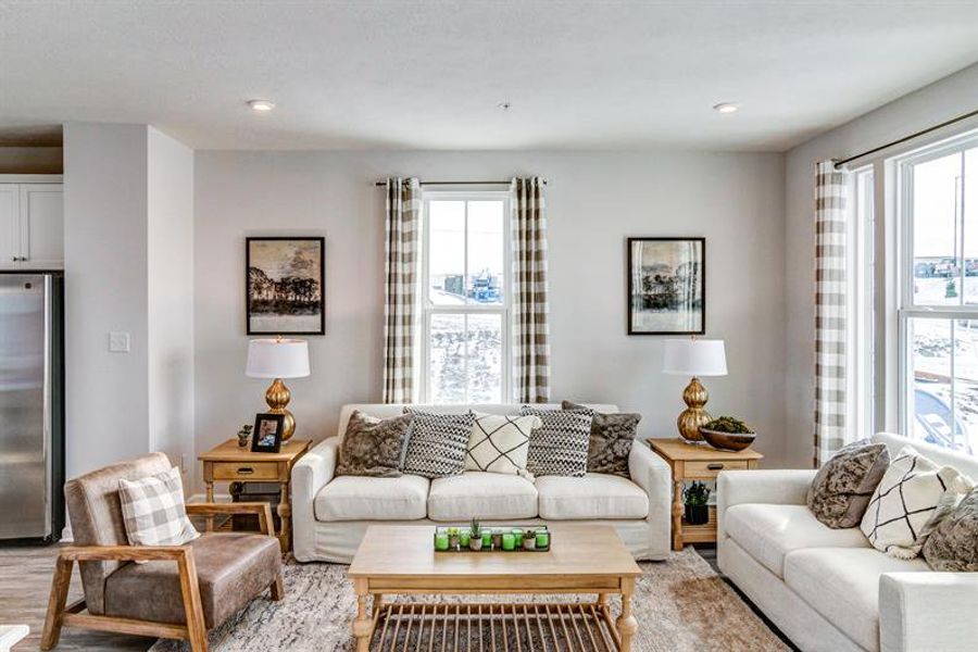 Furnished interior view inside a new home in Village Square, Lebanon (Image 17).