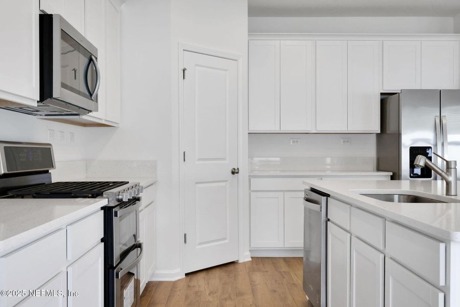 Furnished interior view inside a new home in Cordova Palms, St. Augustine (Image 8).