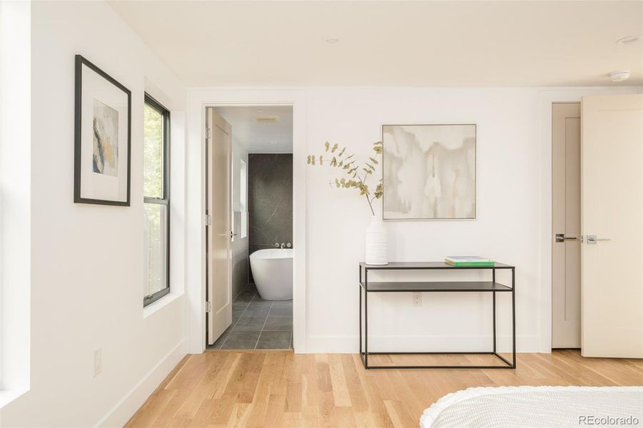 Furnished interior view inside a new home in , Denver (Image 16). Furnished interior view inside a new home in , Denver (Image 16).